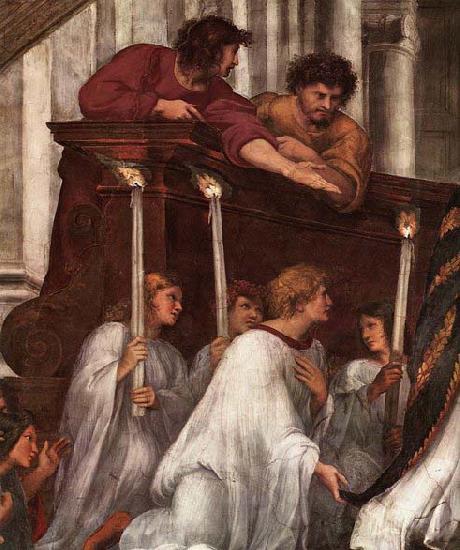 RAFFAELLO Sanzio The Mass at Bolsena oil painting image